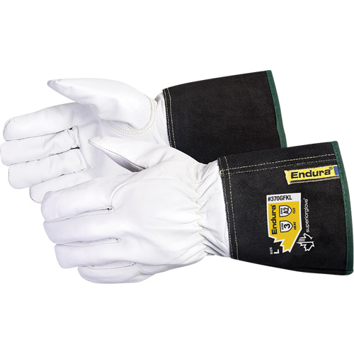 Endura&reg; TIG Welding Gloves, Grain Goatskin, Size Medium Planification Entrepots Molloy