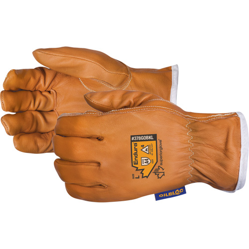 Gants de conducteur r&eacute;sistants aux arcs &eacute;lectriques Endura, Petit, Paume en Cuir fleur de ch&egrave;vre, Kevlar Planification Entrepots Molloy