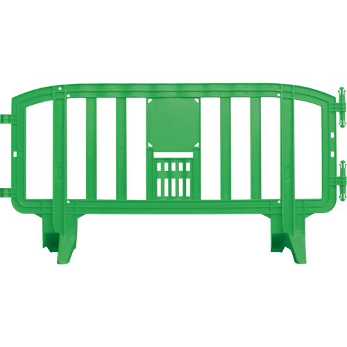 Movit Barricade, Interlocking, 78" L x 39" H, Green Planification Entrepots Molloy