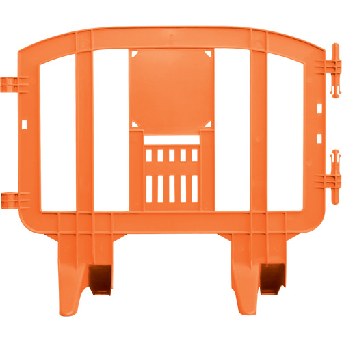 Minit Barricade, Interlocking, 49" L x 39" H, Orange Planification Entrepots Molloy