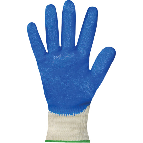 Gants enduits Dexterity, 7, R&ecirc;vetement Nitrile, Calibre 15, Enveloppe en Coton Planification Entrepots Molloy