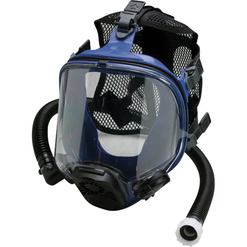 Respirateur &agrave; adduction d'air et masque complet, Silicone, Taille unique Planification Entrepots Molloy