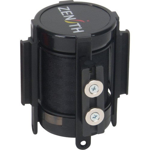 Magnetic Tape Cassette for Build-Your-Own Crowd Control Barrier, 7', Black Tape Planification Entrepots Molloy