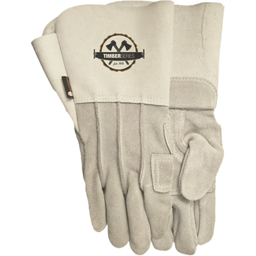 Gants de soudage 109G Timber Beast, Cuir de vache refendu, Taille 8 Planification Entrepots Molloy