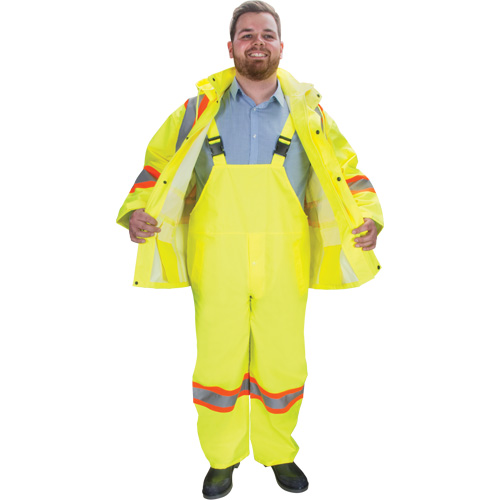 V&ecirc;tements imperm&eacute;ables RZ1000, Polyester, Petit, Jaune lime haute visibilit&eacute; Planification Entrepots Molloy