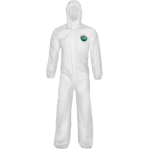 MicroMax&reg; NS Cool Suit Coveralls, Small, White, Microporous/Polypropylene Planification Entrepots Molloy