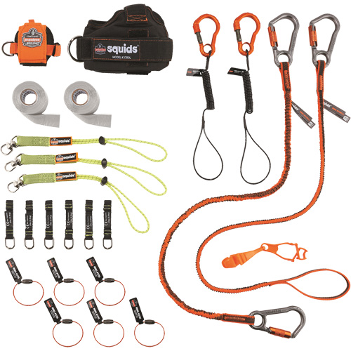Trousse de longes de fixation d'outils pour charpentier et ouvrier 3183 Squids Planification Entrepots Molloy