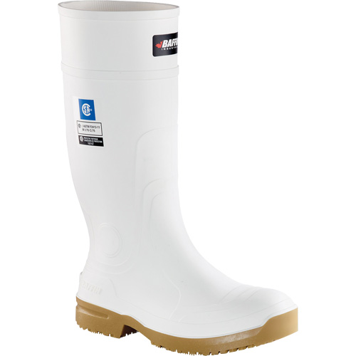Slip Resistant Boots, Rubber, Steel Toe, Size 12 Planification Entrepots Molloy