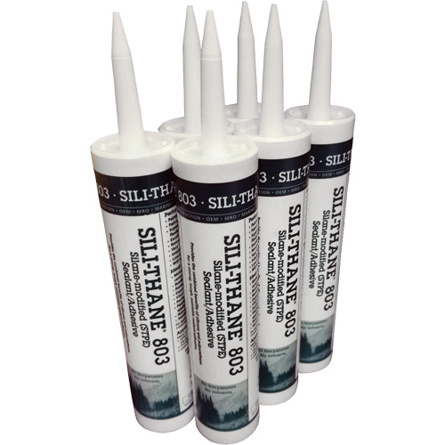 Sili-Thane&reg; 803 Sealant Cartridges, Paste, 10.3 oz. Planification Entrepots Molloy