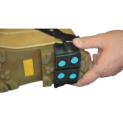 Heel Traction Aid, Tungsten Carbide, Stud Traction, One Size Planification Entrepots Molloy