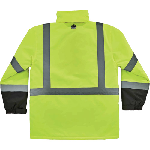 GloWear&reg; 8384 Type R Thermal Parka, High Visibility Lime-Yellow, Large Planification Entrepots Molloy
