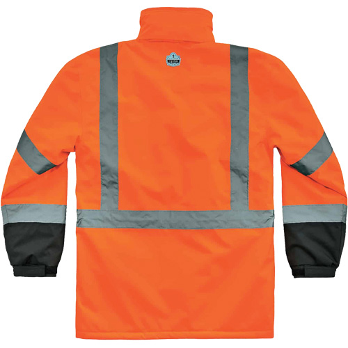 GloWear&reg; 8384 Type R Thermal Parka, High Visibility Orange, Large Planification Entrepots Molloy
