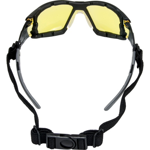 Z2900 Series Safety Glasses with Foam Gasket, Amber Lens, Anti-Scratch, ANSI Z87+/Meets/Exceeds CSA Z94.3 Planification Entrepots Molloy