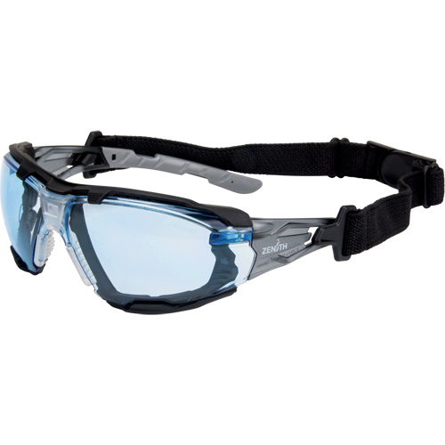 Z2900 Series Safety Glasses with Foam Gasket, Blue Lens, Anti-Scratch, ANSI Z87+/Meets/Exceeds CSA Z94.3 Planification Entrepots Molloy