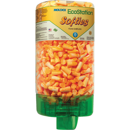 Trousse de d&eacute;marrage de distributeur de bouchons d'oreilles EcoStation Softies Planification Entrepots Molloy