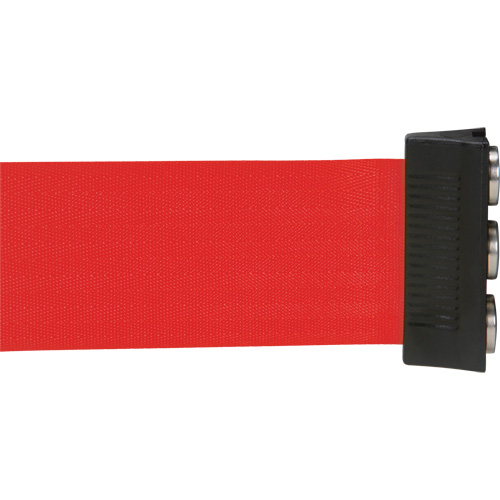 Magnetic Tape Cassette for Build-Your-Own Crowd Control Barrier, 12', Red Tape Planification Entrepots Molloy