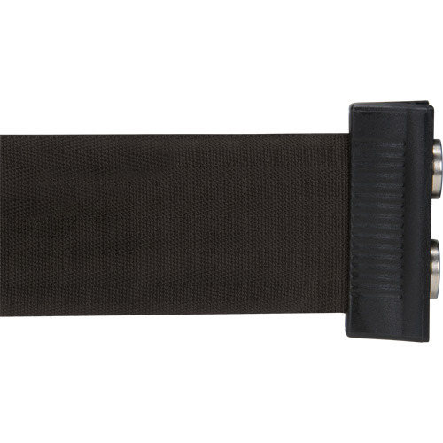 Magnetic Tape Cassette for Build-Your-Own Crowd Control Barrier, 7', Black Tape Planification Entrepots Molloy