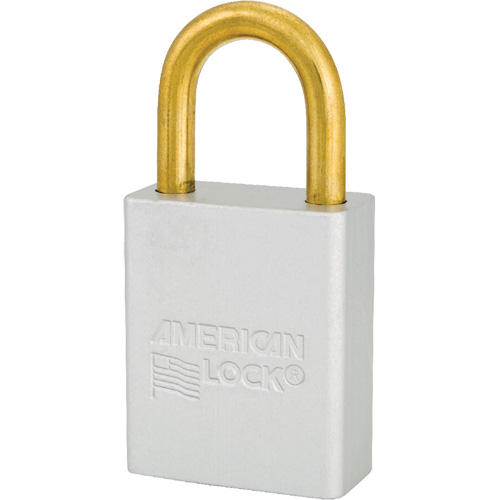 American Lock&reg; Safety Padlock, Clear, Keyed Alike, Aluminum, 1-1/2" Width Planification Entrepots Molloy