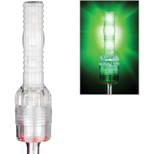 Tiges de s&eacute;curit&eacute; avec lumi&egrave;re DEL tr&egrave;s visibles Safety Whip Planification Entrepots Molloy
