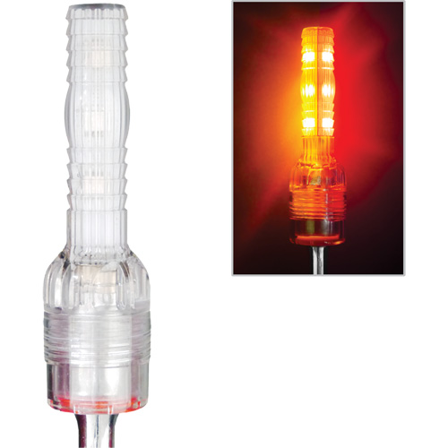 Tiges de s&eacute;curit&eacute; avec lumi&egrave;re DEL tr&egrave;s visibles Safety Whip Planification Entrepots Molloy