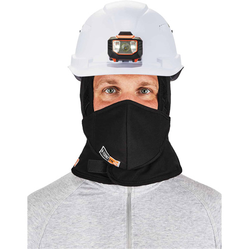Doublure de casque de s&eacute;curit&eacute; d'hiver r&eacute;sistante au feu N-Ferno avec cache-bouche Planification Entrepots Molloy