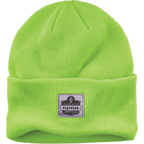Bonnet en tricot c&ocirc;tel&eacute; N-Ferno, Taille unique, Vert lime haute visibilit&eacute; Planification Entrepots Molloy