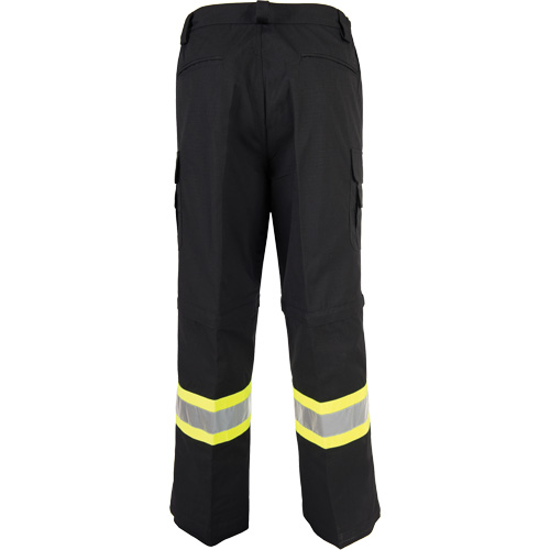 Pantalons ventil&eacute;s haute visibilit&eacute; toutes saisons, Poly-coton, 34, Noir Planification Entrepots Molloy