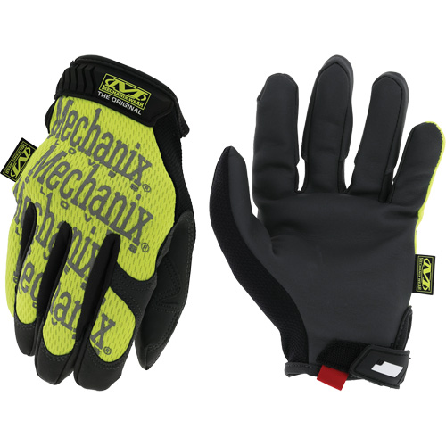 Original&reg; High-Visibility Work Gloves, Synthetic Palm, Size Medium/9 Planification Entrepots Molloy