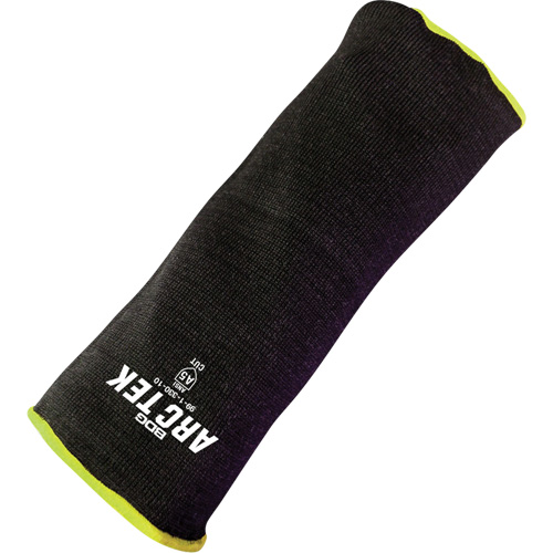 Arc Tek Cut Resistant Sleeve, Polyethylene/Steel, 10", ASTM ANSI Level A5, Black Planification Entrepots Molloy