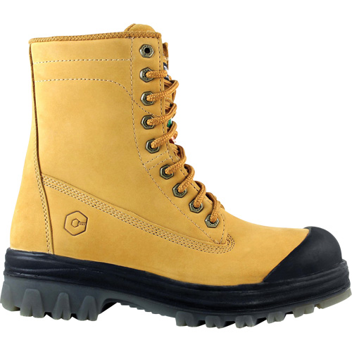 Dynamic Work Boots, Leather, Steel Toe, Size 7 Planification Entrepots Molloy