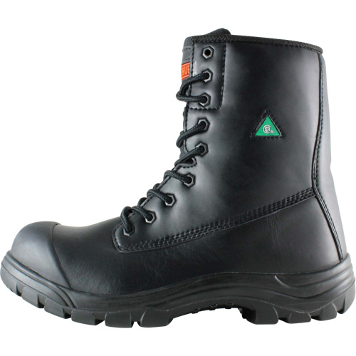 Attack Work Boots, Leather, Steel Toe, Size 7 Planification Entrepots Molloy