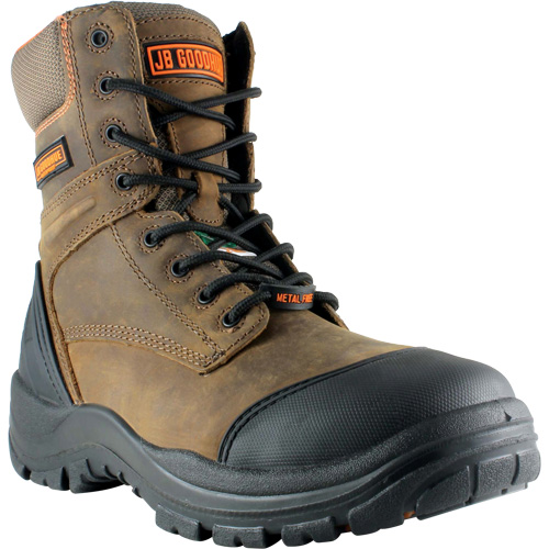Thrasher Work Boots, Leather, Size 7-1/2, Impermeable Planification Entrepots Molloy