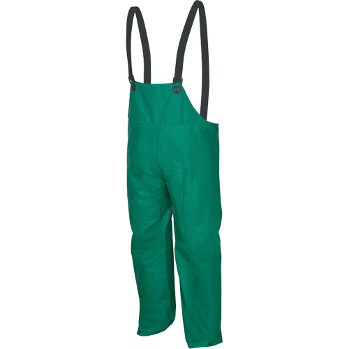Dominator Limited Flammability Rain Pants, Large, Polyester/PVC, Green Planification Entrepots Molloy