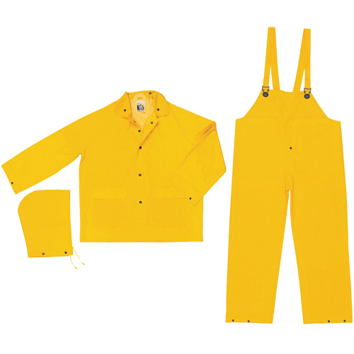 Ensemble imperm&eacute;able de s&eacute;rie classique, Polyester/PVC, 3T-Grand, Jaune Planification Entrepots Molloy