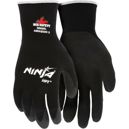 Ninja&reg; Coated Gloves, Medium, HPT Coating, 15 Gauge, Nylon Shell Planification Entrepots Molloy