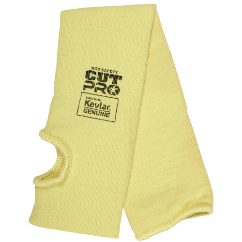 Manchon r&eacute;sistant &agrave; la coupure Safety Cut Pro, Kevlar, 18", ASTM ANSI niveau A3, Jaune Planification Entrepots Molloy