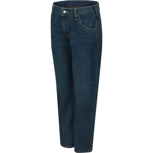 Jeans pour hommes &agrave; coupe droite &eacute;lastique, Tour de taille 30 Planification Entrepots Molloy
