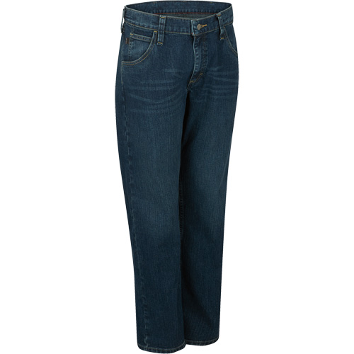 Jeans pour hommes &agrave; coupe droite &eacute;lastique, Tour de taille 30 Planification Entrepots Molloy