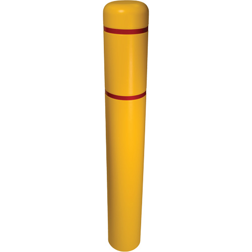Couvre-bollard, 4" dia. x 54" l, Jaune Planification Entrepots Molloy