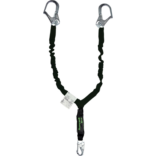 Longe avec amortisseur de choc r&eacute;sistante &agrave; l'arc &eacute;lectrique Miller, 6', Point d'ancrage &agrave; Mousqueton verrouillable, Mousqueton verrouillable aux jambes, Kevlar Planification Entrepots Molloy