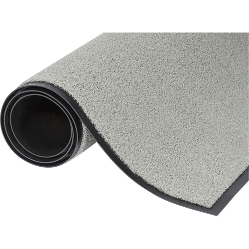 Jasper Entrance Mats, Wiper/Scraper, 3' x 5' x 5/16", Grey Planification Entrepots Molloy