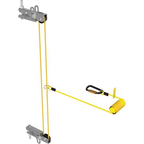 C&acirc;ble stabilisateur pour ancrage d'&eacute;chelle Planification Entrepots Molloy