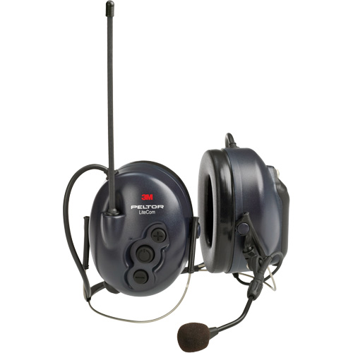 Casque d'&eacute;coute Peltor LiteCom FRS, Style Cordon cervical, 26 dB Planification Entrepots Molloy