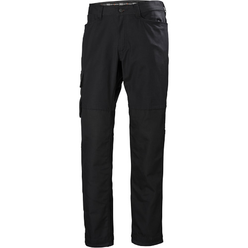 Oxford Service Pants, Poly-Cotton, Black, Size 30, 30 Inseam Planification Entrepots Molloy
