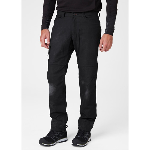 Oxford Service Pants, Poly-Cotton, Black, Size 30, 30 Inseam Planification Entrepots Molloy