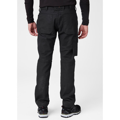 Oxford Service Pants, Poly-Cotton, Black, Size 30, 30 Inseam Planification Entrepots Molloy
