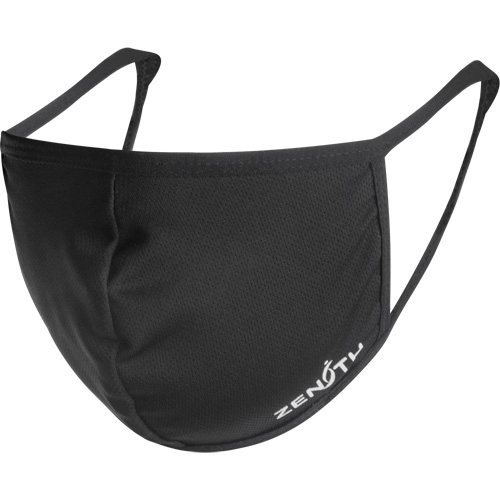 2-Ply Reusable Face Masks, Polyester, Black Planification Entrepots Molloy