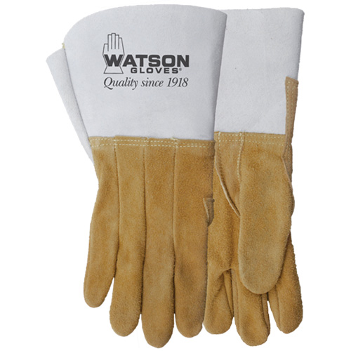 Gants de soudeur Buckweld, Cuir d'&eacute;lan refendu, Taille 8 Planification Entrepots Molloy