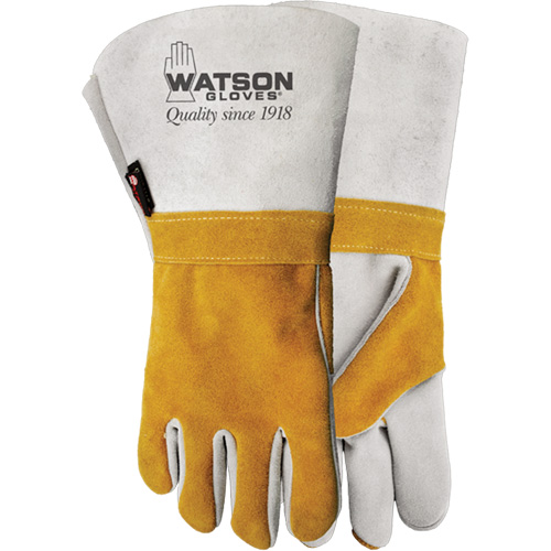 Gants de soudeur Wopper, Cuir de vache refendu, Taille 10 Planification Entrepots Molloy