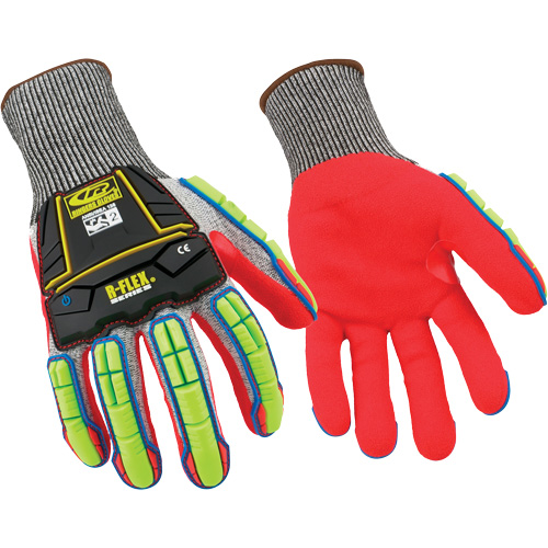 Gants r&eacute;sistants aux coupures 065, Taille T-petit/7, Calibre 13, Rev&ecirc;tement Nitrile, Enveloppe en PEHP, ANSI/ISEA 105 niveau 4 Planification Entrepots Molloy